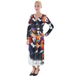 Halloween T-shirts design  Velvet Maxi Wrap Dress