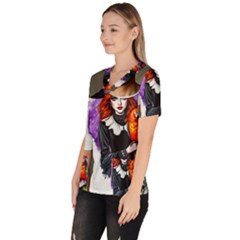 Women s V-Neck Scrub Top 