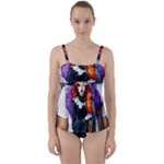 Halloween T-shirts design  Twist Front Tankini Set