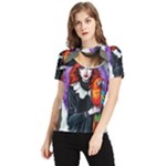 Halloween T-shirts design  Women s Short Sleeve Rash Guard