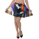 Halloween T-shirts design  Velvet Skater Skirt