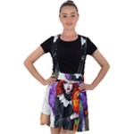 Halloween T-shirts design  Velvet Suspender Skater Skirt