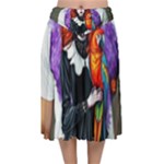 Halloween T-shirts design  Velvet Flared Midi Skirt