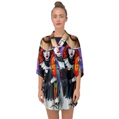 Half Sleeve Chiffon Kimono 