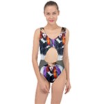 Halloween T-shirts design  Center Cut Out Swimsuit