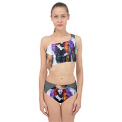 Spliced Up Two Piece Swimsuit 