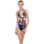 Halloween T-shirts design  Halter Front Plunge Swimsuit