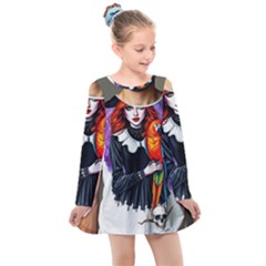 Kids  Long Sleeve Dress 