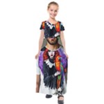 Halloween T-shirts design  Kids  Short Sleeve Maxi Dress