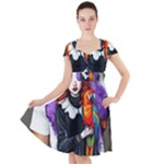 Halloween T-shirts design  Cap Sleeve Midi Dress