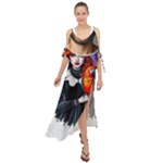 Halloween T-shirts design  Maxi Chiffon Cover Up Dress