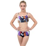 Halloween T-shirts design  Layered Top Bikini Set