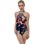 Halloween T-shirts design  Go with the Flow One Piece Swimsuit