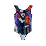 Halloween T-shirts design  Kids  Frill Swimsuit