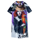 Halloween T-shirts design  Kids  Boyleg Half Suit Swimwear