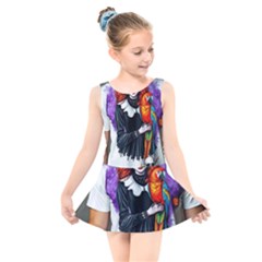 Kids  Skater Dress Swimsuit 