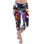 Halloween T-shirts design  Lightweight Velour Capri Yoga Leggings