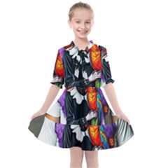 Kids  All Frills Chiffon Dress 