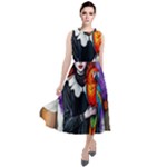 Halloween T-shirts design  Round Neck Boho Dress