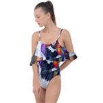 Halloween T-shirts design  Drape Piece Swimsuit