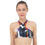 Halloween T-shirts design  High Neck Bikini Top