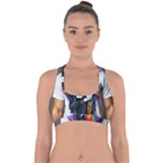 Halloween T-shirts design  Cross Back Hipster Bikini Top 