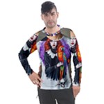 Halloween T-shirts design  Men s Pique Long Sleeve T-Shirt