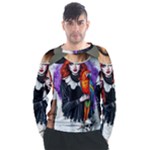 Halloween T-shirts design  Men s Long Sleeve Raglan T-Shirt