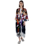 Halloween T-shirts design  Maxi Satin Kimono