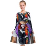 Halloween T-shirts design  Kids  Midi Sailor Dress