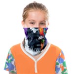 Halloween T-shirts design  Face Covering Bandana (Kids)