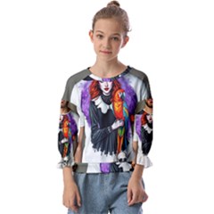 Kids  Cuff Sleeve Top 