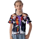 Halloween T-shirts design  Kids  Cuff Sleeve Scrunch Bottom T-Shirt