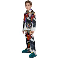 Kids  Long Sleeve Velvet Pajamas Set 