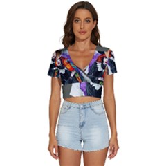 V-Neck Crop Top 