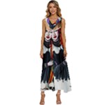 Halloween T-shirts design  V-Neck Sleeveless Wide Leg Pants Overalls