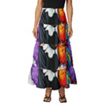 Halloween T-shirts design  Tiered Ruffle Maxi Skirt