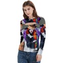 Women s Cut Out Long Sleeve T-Shirt 