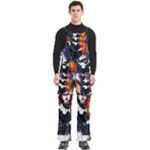 Halloween T-shirts design  Men s Side Zip Front Pouch Ski And Snowboard Bib Pants	