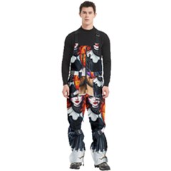 Men s Front Zip Ski And Snowboard Bib Pants 