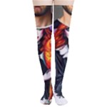 Halloween T-shirts design  Thigh High Stockings