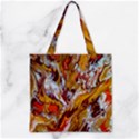 Zipper Grocery Tote Bag 