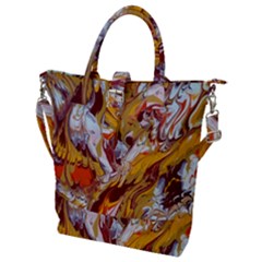 Buckle Top Tote Bag 