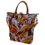 Phoenix Buckle Top Tote Bag