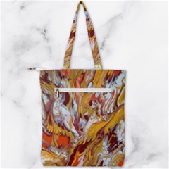 Double Zip Up Tote Bag 