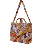 Phoenix Square Shoulder Tote Bag