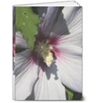 Purple Mallow Flower 5  x 7  Hardcover Notebook