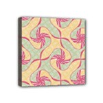 Abstract Pattern Design Scrapbooking Mini Canvas 4  x 4  (Stretched)