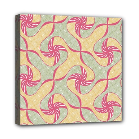 Abstract Pattern Design Scrapbooking Mini Canvas 8  x 8  (Stretched) from ArtsNow.com