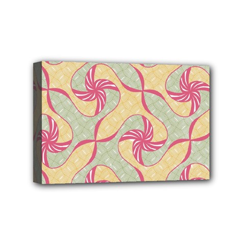 Abstract Pattern Design Scrapbooking Mini Canvas 6  x 4  (Stretched) from ArtsNow.com